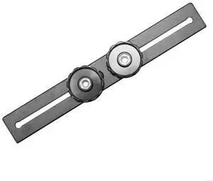 Lightweight and Portable Double Tripod Bracket for Studio Use 1/4 3/8 Hole