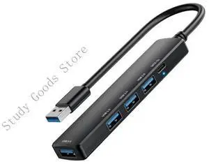 USB to 5 Port USB3.0 USB2.0 Hubs Adapter 5Gbps for Computers and Mobile Devices