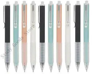 10 Pcs Aesthetic Gel Pen Pressing Pen Gel Pen Neutral Pen 0.5mm Writing Pen