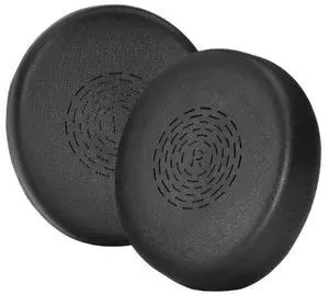1Pair Ear Pad Replacement Leather Earpads Ear Cushions Sponges Cover Earmuffs for Jabra Evolve2 55 Headphones