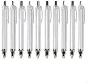 Ergonomic Ballpoint Pen Blank Sublimation Pen for Full Printing Pen