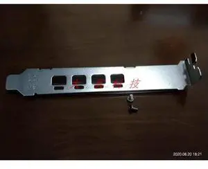 I/O Shield Back Plate Blende For K1200 P400 P600 P620 P1000 T600 T1000 Graphics Card Bezel Blank Baffle Full Height
