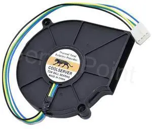 for BB7515BU B127515BU For COOLSERVER DC 12V 0.80A 4-Wire Server Blower Cooling Fan