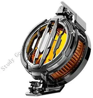 Phone Cooling Fan with Light for Game Live Low Noise Semiconductor Heat Sink Universal Phone Tablet Cooling System