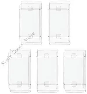 Game Cartridge Display Protective Box Case Container Pack Of 5 Suitable for Travel Convenience Quick Access Organization