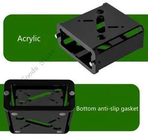Acrylic Rack HIFI Decoders Amplifier Headphone Amplifier Rack Storage Storage Rack Base Placement for BT20A Home Theater