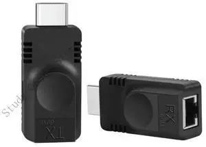 HDTV RJ45 Extender 60M Networking Ethernet LAN HDTV to RJ45 Converters Extender 1080P
