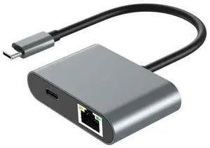 Type C to Ethernet Converters with Gigabit Port Type C to RJ45 Adapter for Seamlessly Connectivities Fast File Sharing