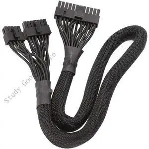 14+10Pin to 24PinATX Power Cable for AX1500I AX1200I AX860I AX760I for DIY and Modded PC High performances Cable