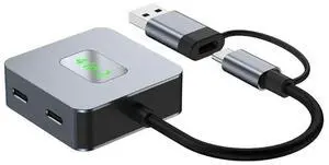 USB C Hubs Adapter USB3.0 Type C 4 Port for Connectivitys On Laptops and Tablets