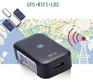 GF21 Mini GPS Real Time Car Tracker Anti-Lost Device Voice Control Recording Locator High-definition Microphone WIFI+LBS+GPS Pos