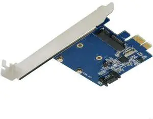 Efficient Desktop PCIE to MSATA and SATA3.0 Expansion Card for System Integration