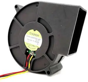PMB1297PYB1-AY 12V 8.6W 9733 9CM three-line blower turbofan