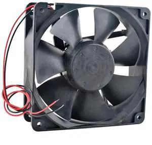 12cm Dual Ball Bearing Axial Flow Cooling Fan 4715KL-05W-B20 DC24V 0.28A 2Pin Frequency Converter 120x120x38mm for Computer Case