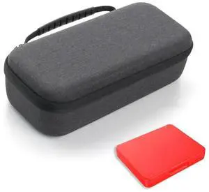 Large Capacity Travel Storage Box for SW2 Gaming Console Game Cartridge Pouches Carrying Bag Organizers Shockproof Case
