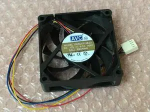 DESC0715B2U 12V 0.7A 7CM 7015 7020 4 wire double ball fan