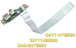 For Pavilion 15-P 17-P Series Usb Audio Board With Cable DAY11ATB6G0 33Y11UB0000 DA0U83TB6E0