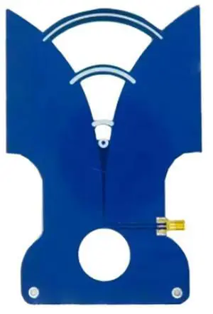 840MHz -11GHz Antennas 10W 4-7dBi UWB Wideband Antennas Broadband Aerials for Positioning Reception