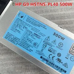 500W Power Supply Adapter 723594-001 723595-001 754377-001 720478-B21 HSTNS-PL40 PC40 For DL380Gen9 DL380 DL360 G9