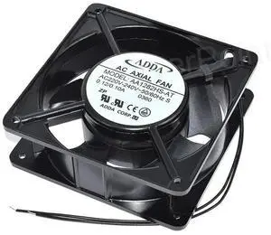 Square Cooling Fan For AC FXIAL FAN AA1282HS-AT 120*120*38mm 0.12/0.10A 220-2240V 50-60Hz Two Wires