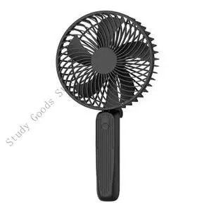 Portable Handheld High Speed Cooling Fan 10000mAh 3 Speed Adjustable Cooling Fan Rechargeable Folding Fan for Camping