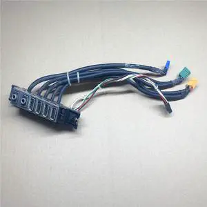 FOR 4000 6200 6300 6305 8100 8200 8300 SFF front audio USB panel power switch button cable 611897-001