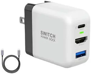 Fast Speed PD65W Dock For Switches Consoles Simultaneous Charging HUB