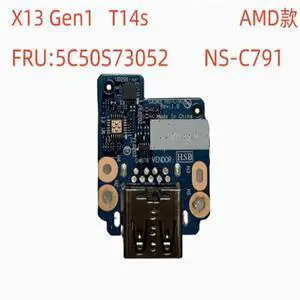 FOR X13 T14s Geni USB board5C50S73052 NS-C791