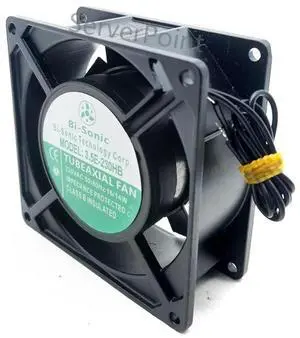 For BI-SONIC 16/14W 9238 9cm 92*92*38mm 2 Wires 3.5E-230HB 9CM AC 230V Cooling Fan