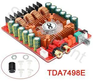 Audio Amplifier BoardTDA7498E 2* 160W Dual Channel 24V Stereo digital Power Amp Module Support Single Channel