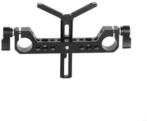 Camera 19mm Y Shaped Lens Support Bracket Holder Height Adjustable For DSLR Sholuder Mount 19mm Support Systems