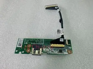 FOR Inspiron 14 5482 2-in-1 USB SD card reader power button board 17B85-1 02Y03W 015YHC