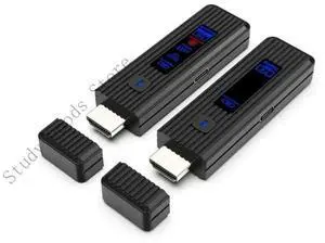 Wireless HDTV-compatible Adapter 4K60hz To 1080P Converter 5Ghz Transmission 50m/164ft For PC Gaming Consoles Projector