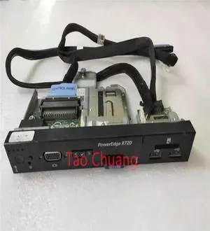FOR Poweredge R720 Server 3.5-inch USB Card Reader Switch Button Front Control Panel 09V3WV 0X1H10