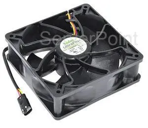 DC24V 1.40A 120x120x38mm 3-wire For Nidec V12E24BGB5-52 Server Square Fan