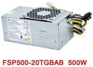 500W Power Supply FSP500-20TGBAB A 100-240V 8PIN (6PIN+2PIN)Slient Power Supply Forcomputer