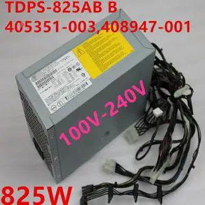 AlmostPSU For XW8400 XW9400 825W Power Supply TDPS-825AB B 405351-003 408947-001