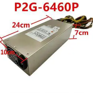 PSU For Emacs 2U 460W Power Supply P2G-6460P EPAP-482