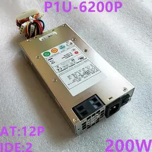 PSU For Emacs POS 1U AT 12Pin 200W Power Supply P1U-6200P