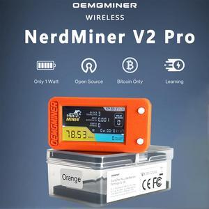 OEMGMINER Btc Lottery Nerdminer V2 Pro T-Display S3 78KH/S Bitcoin Solo Lottery Miner
