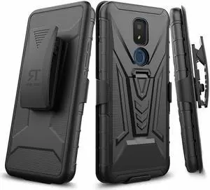 Rome Tech For AT&T Motivate 2 / Cricket Icon 3 Dual-Layer Holster Case with Kickstand