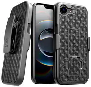 Rome Tech For Apple iPhone 16e (2025) Belt Clip Holster Phone Case