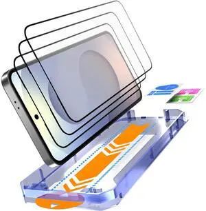 Samsung Galaxy S25 (2025) Glass Screen Protector Applicator Installation Kit (3 Per Pack)