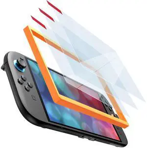 Rome Tech For Nintendo Switch 2 (2025) Screen Protector With Plastic Frame (3 Per Pack)