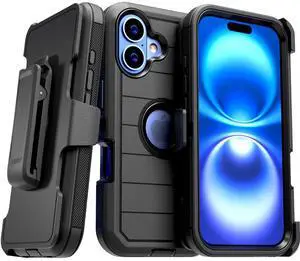 Rome Tech For Apple iPhone 16 Plus Defender Series Case