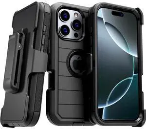 Rome Tech For Apple iPhone 16 Pro Defender Series Case