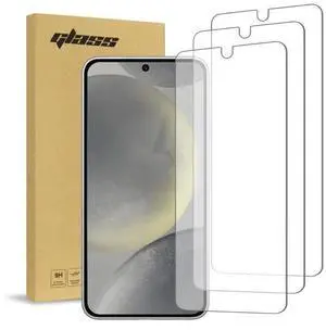 Rome Tech For Samsung Galaxy S24 Tempered Glass Screen Protector 3 Per Pack