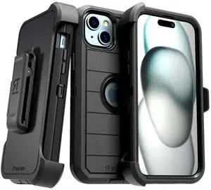 Rome Tech For Apple iPhone 15 (2023) Defender Series Case