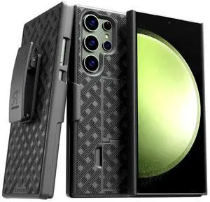 Rome Tech For Samsung Galaxy S24 Ultra (2024) Belt Clip Holster Phone Case