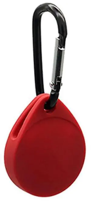 Rome Tech For Drop-Shaped Style Fob Case with Carabiner for AirTag